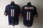 nfl chicago bears #11 williams blue[small number]
