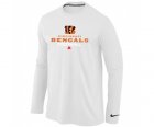 Nike Cincinnati Bengals Critical Victory Long Sleeve T-Shirt White