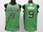 nba boston celtics #9 rondo green[black number]
