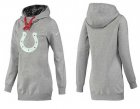 Women Indianapolis Colts Logo Pullover Hoodie-048