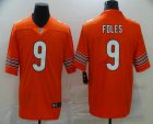 Mens Chicago Bears #9 Nick Foles Orange 2017 Vapor Untouchable