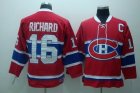 nhl montreal canadiens #16 richaro red[ccm]