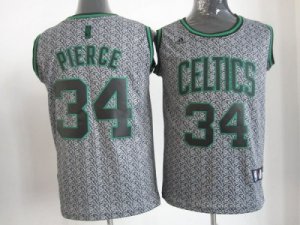 nba boston celtics #34 pierce grey[static fashion swingman]