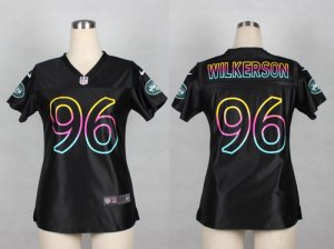 Nike women new york jets #96 wilkerson black jerseys[nike fashion]