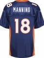 NFL Denver Broncos Jersey #18 Peyton Manning blue