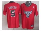 nba chicago bulls #5 boozer red[2013 Christmas edition]