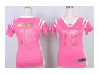 Nike women jerseys denver broncos #18 peyton manning pink[fashion Rhinestone sequins]