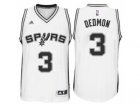 Mens San Antonio Spurs #3 Dewayne Dedmon adidas White Player Swingma Jersey