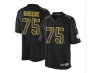 Nike jerseys pittsburgh steelers #75 joe greene black[Impact Limited]