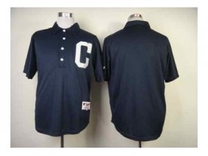 mlb jerseys cleveland indians blank blue[m&n 1902]