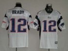 nfl new england patriots #12 brady white