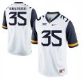 West Virginia Mountaineers #35 Nick Kwiatkoski White College Football Jersey