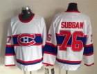 NHL montreal canadiens #76 PK Subban white jerseys[2015 winter classic]