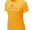 Women Danver Broncos Yellow T-Shirt