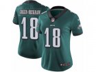 Women Nike Philadelphia Eagles #18 Dorial Green-Beckham Vapor Untouchable Limited Midnight Green Team Color NFL Jersey