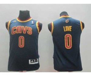 youth nba cleveland cavaliers #0 love blue[revolution 30 swingman]