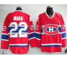 nhl montreal canadiens #22 mara red