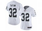Women Nike Oakland Raiders #32 Jack Tatum Vapor Untouchable Limited White NFL Jersey