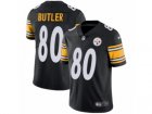 Mens Nike Pittsburgh Steelers #80 Jack Butler Vapor Untouchable Limited Black Team Color NFL Jersey