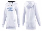 Women Detroit Lions Logo Pullover Hoodie-103