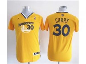 Youth nba Golden State Warriors #30 Stephen Curry yellow(revolution 30 swingman)