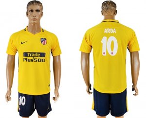 2017-18 Atletico Madrid 10 ARDA Away Soccer Jersey