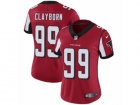 Women Nike Atlanta Falcons #99 Adrian Clayborn Vapor Untouchable Limited Red Team Color NFL Jersey