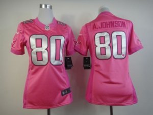 Nike Women Houston Texans #80 Andre a.johnson Pink Jerseys[love s]