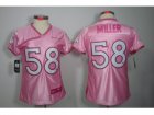 Nike Women Denver Broncos #58 Von Miller Manning Pink Jerseys