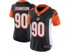 Women Nike Cincinnati Bengals #90 Michael Johnson Vapor Untouchable Limited Black Team Color NFL Jersey