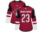 Women Adidas Phoenix Coyotes #23 Oliver Ekman-Larsson Maroon Home Authentic Stitched NHL Jersey