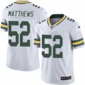 Mens Nike Green Bay Packers #52 Clay Matthews Limited White Rush NFL Jersey