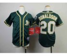 Youth mlb jerseys oakland athletics #20 donaldson green[2014 new]