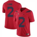 Arizona Wildcats 2 K'Hari Lane Red College Football Jersey