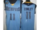 NBA Memphis Grizzlies #11 Michael Conley Light Blue Jerseys(Revolution 30)