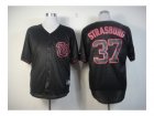 mlb jerseys washington nationals #37 strasburg black[fashion]