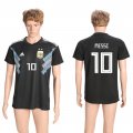 Argentina 10 MESSI Away 2018 FIFA World Cup Thailand Soccer Jersey