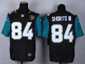 Nike Jacksonville Jaguars #84 Cecil Shorts III black jerseys[Elite]