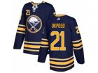 Youth Adidas Buffalo Sabres #21 Kyle Okposo Navy Blue Home Authentic Stitched NHL Jersey