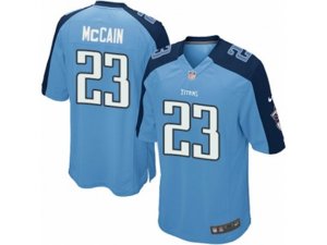 Nike Tennessee Titans #23 Brice McCain Game Light Blue Team Color NFL Jersey