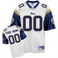 St Louis Rams Customized Jersey White