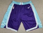 Lakers Purple Nike Diamond 75th Anniversary City Edition Swingman Shorts
