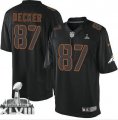 Nike Denver Broncos #87 Eric Decker Black Super Bowl XLVIII NFL Impact Limited Jersey