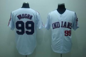 mlb cleveland indians #99 vaughn white