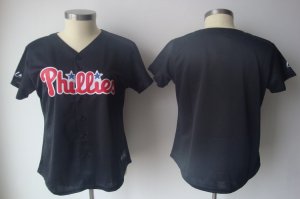 mlb Women Jerseys Philadephia Phillis blank black