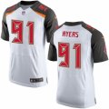 Mens Nike Tampa Bay Buccaneers #91 Robert Ayers Elite White NFL Jersey