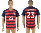 USA 23 JOHNSON 2017 CONCACAF Gold Cup Away Thailand Soccer Jersey