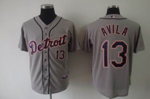 mlb detroit tigers #13 avila grey