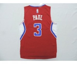 youth nba los angeles clippers #3 paul red