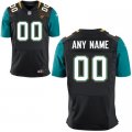 Men Jacksonville Jaguars Nike Black Custom Elite Jersey